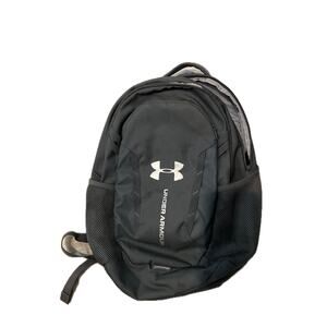 Under Armour Gray Black Hustle 5.0 Backpack